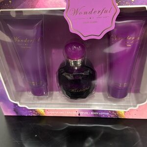 Purple Body Wash Set with Elegant Packaging